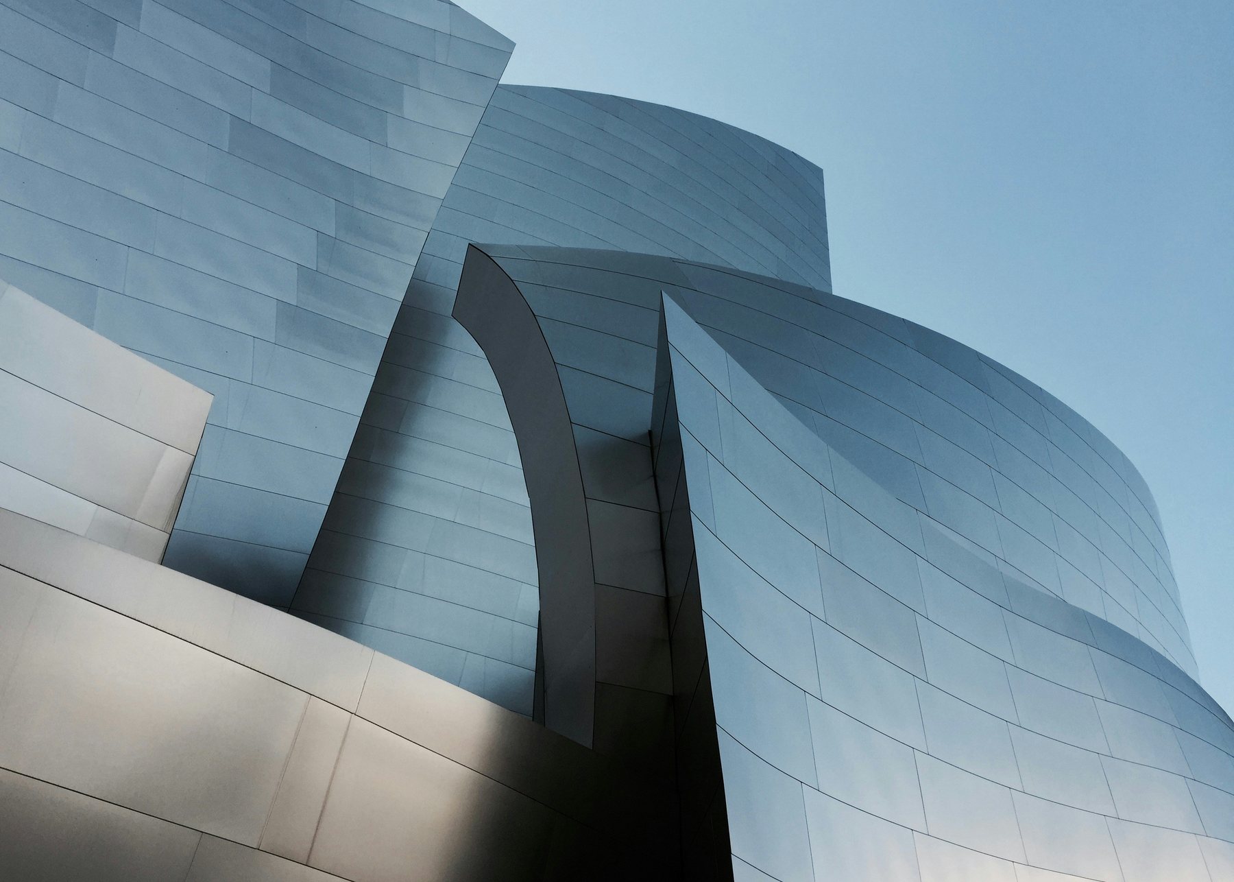 Walt Disney Concert Hall architectural detail, Los Angeles